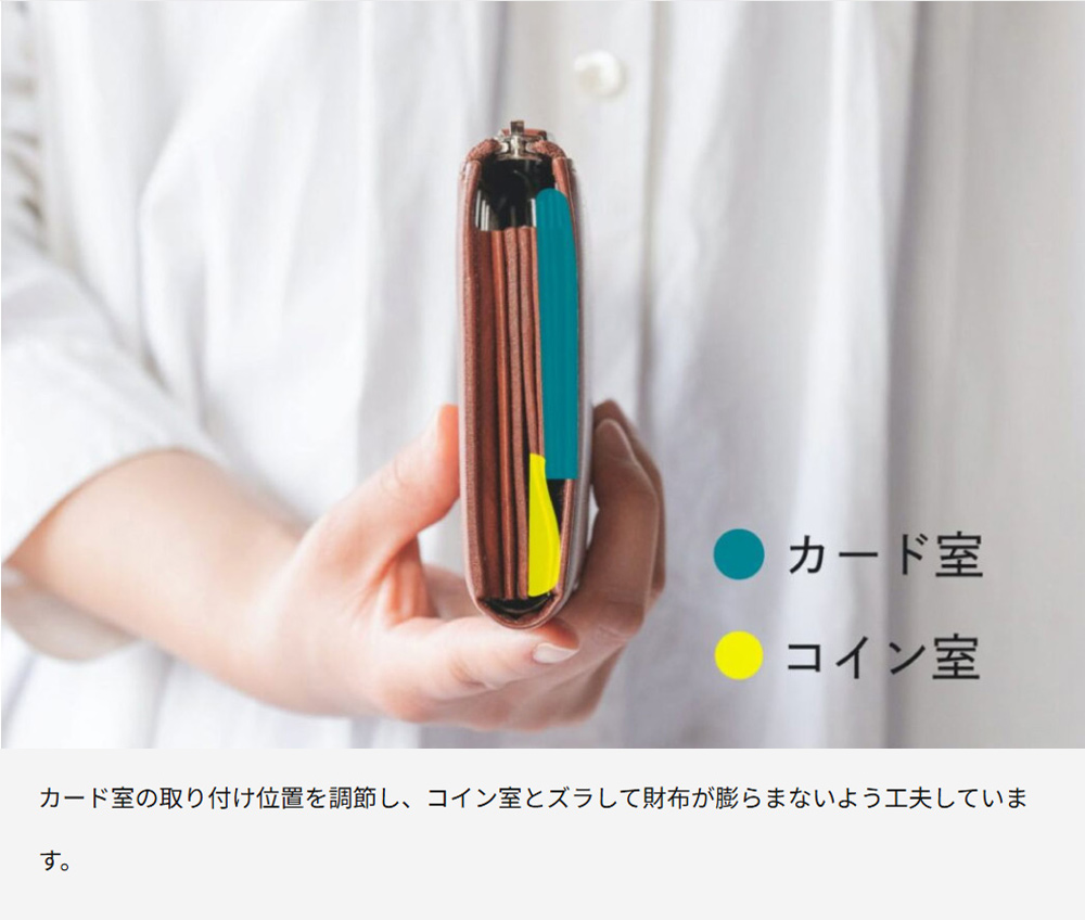 【キプリス】コンパクトハニーセル長財布(L字ラウンドファスナー束入)■シラサギレザー