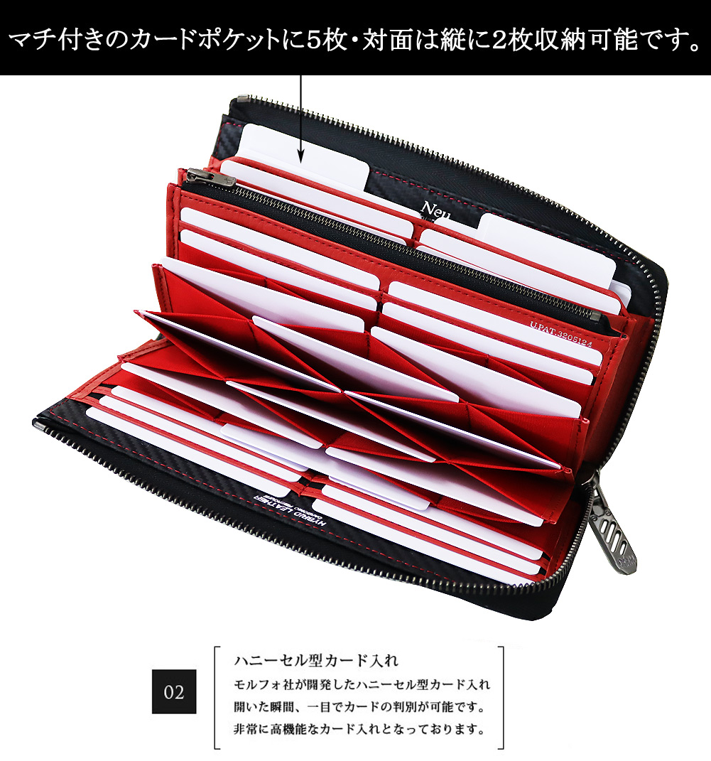 ノイジャパン限定商品【ノイインテレッセ】ハニーセル長財布(L