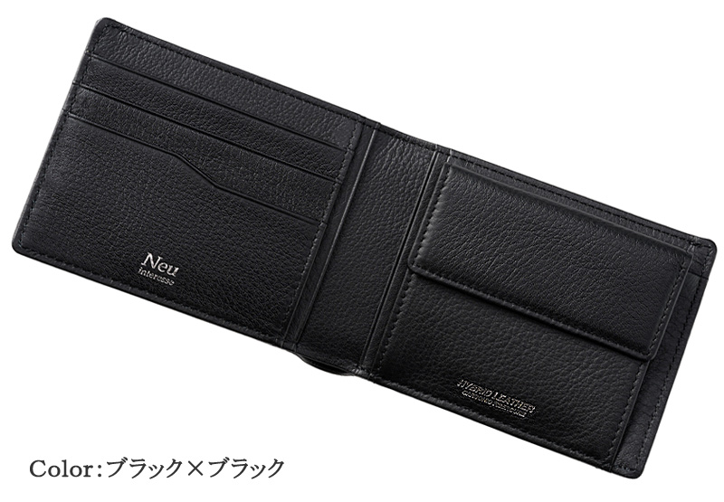 【ノイインテレッセ】二つ折り財布(小銭入れ付き札入)■シャッテン 2.0