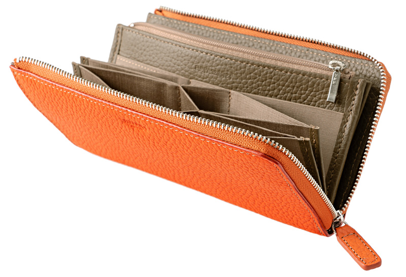 【ヘレナ】コンパクトハニーセル長財布■シャーレ