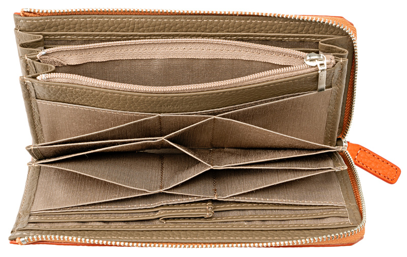 【ヘレナ】コンパクトハニーセル長財布■シャーレ