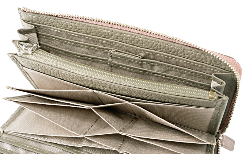 【ヘレナ】コンパクトハニーセル長財布■シャーレ