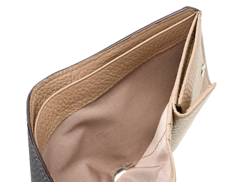 【ヘレナ】二つ折り財布(小銭入れ付き札入)■シャーレ