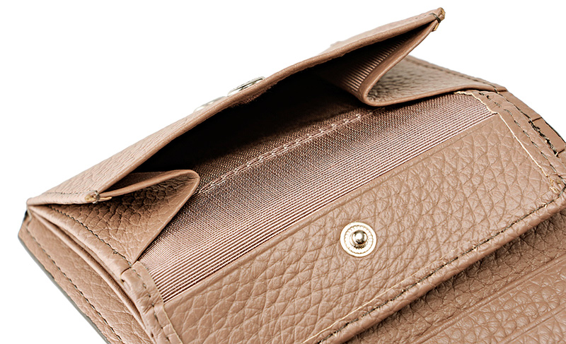 【ヘレナ】二つ折り財布(小銭入れ付き札入)■シャーレ