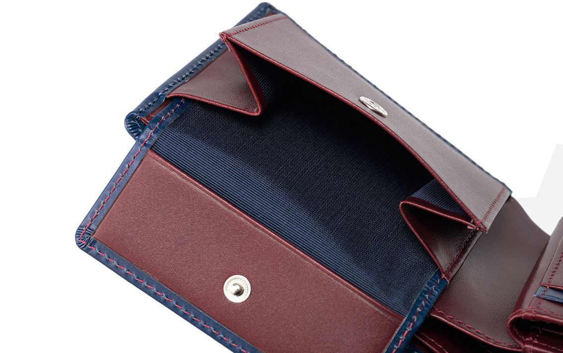 【ヘレナ】二つ折り財布(ベロ・小銭入れ付き札入)■シンチェーロ