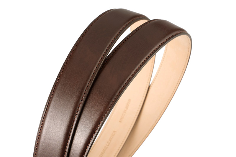 【キプリス】ロングベルト(30mm幅)■シラサギレザー