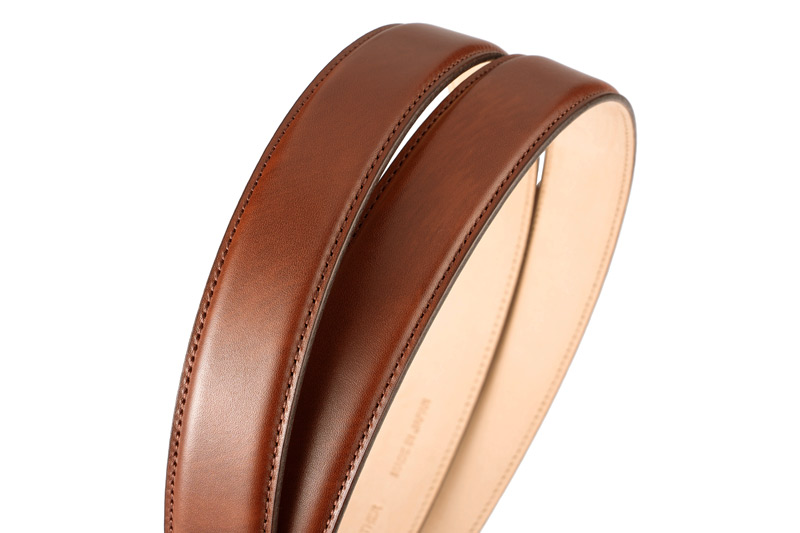 【キプリス】ロングベルト(30mm幅)■シラサギレザー