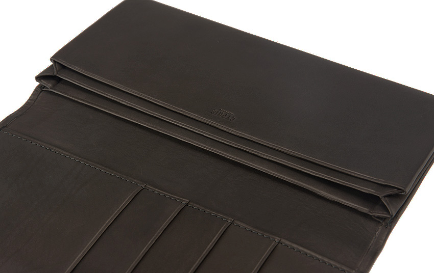 【キプリス】長財布(風琴マチ束入・小銭入れなし)■レーニアカーフ