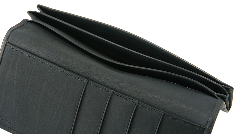 【キプリス】長財布(風琴マチ束入・小銭入れなし)■レーニアカーフ