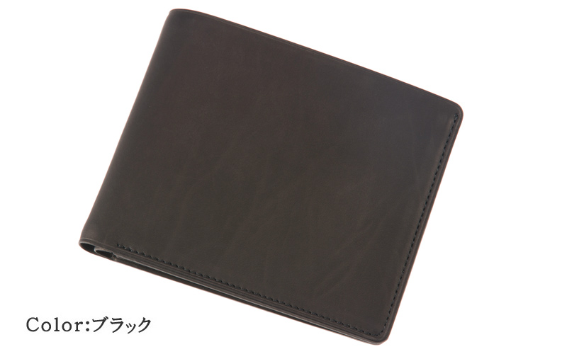 【キプリス】二つ折り財布(カード札入)■レーニアカーフ