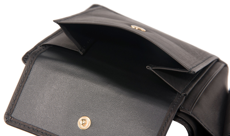 【キプリス】二つ折り財布(ベロ・小銭入れ付き札入)■レーニアカーフ