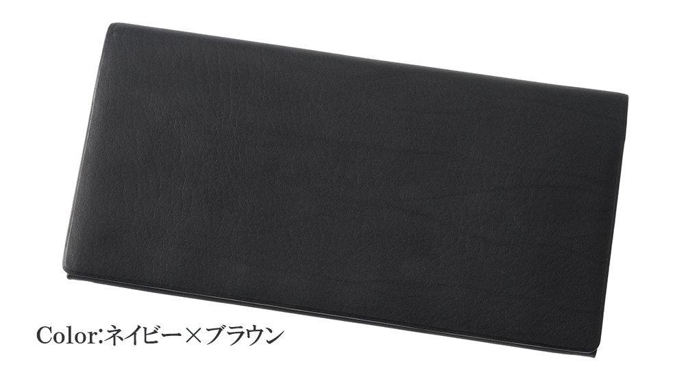 【キプリス】長財布(風琴マチ束入・小銭入れなし)■レーニアカーフ＆セタカーフ