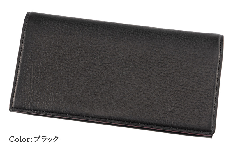 【キプリス】長財布(風琴マチ束入・小銭入れなし)■リネア ロッサ