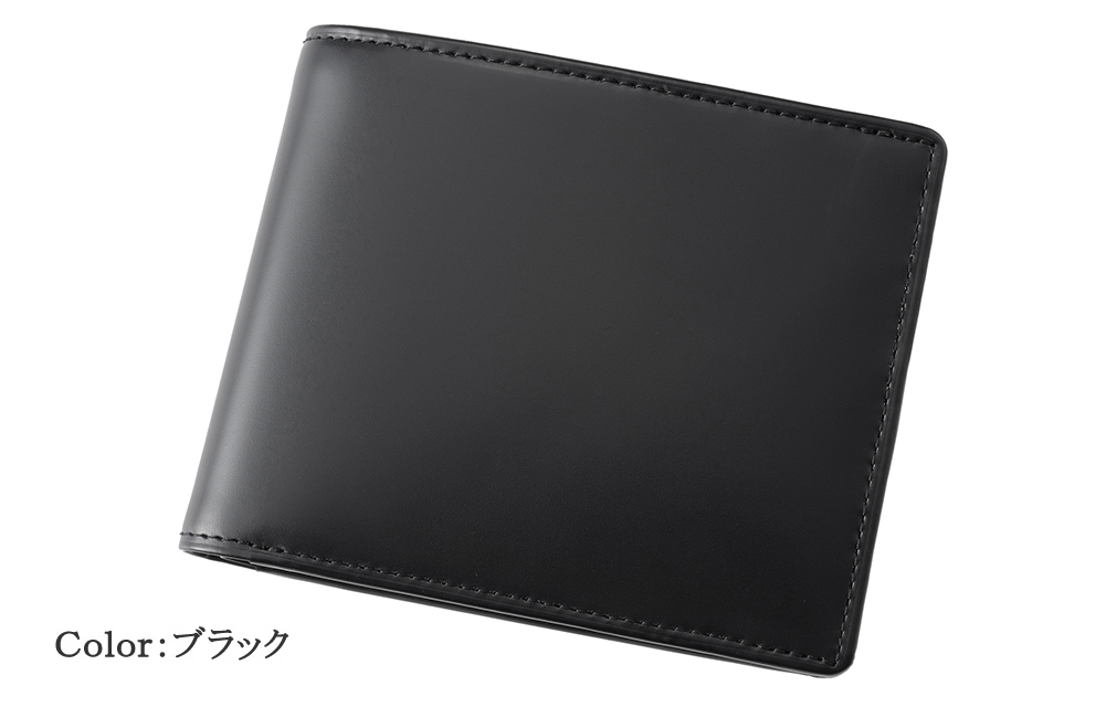 【キプリス】二つ折り財布(小銭入れ付き札入)■リヤードカーフ