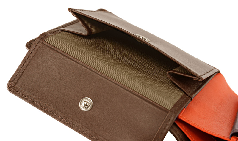 【ヘレナ】二つ折り財布(ベロ・小銭入れ付き札入)■ローレンス