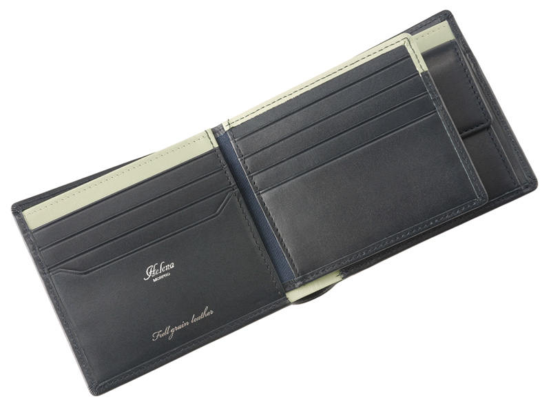 【ヘレナ】二つ折り財布(ベロ・小銭入れ付き札入)■ローレンス