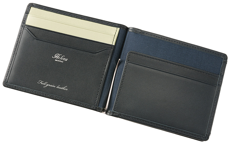 【ヘレナ】札ばさみ(外BOX小銭入れ付き)■ローレンス