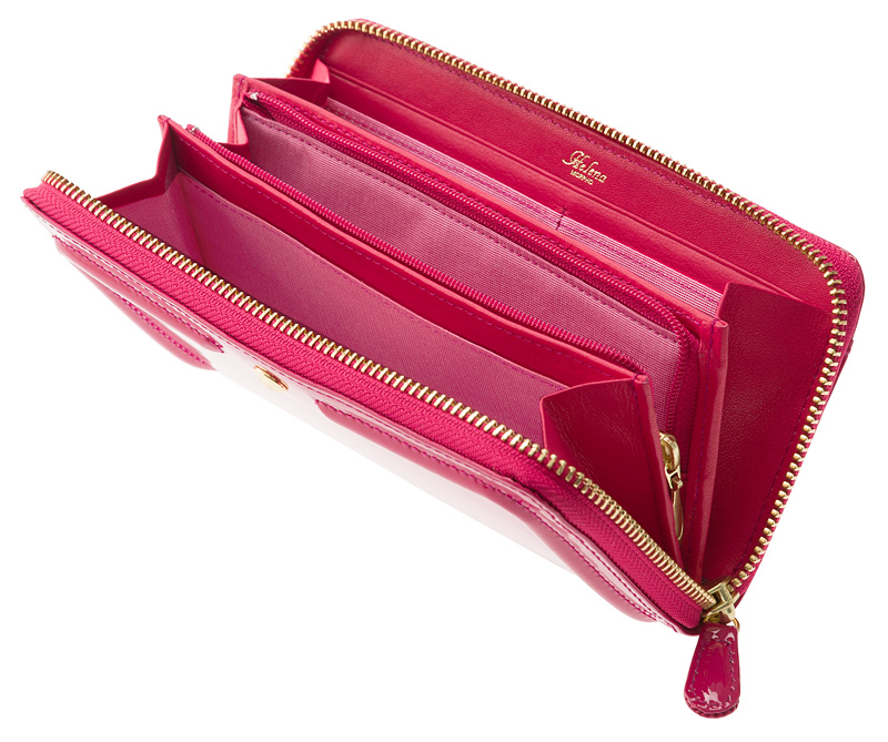 【ヘレナ】長財布(３方ラウンドファスナー束入)■ボンボン