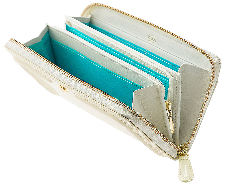 【ヘレナ】長財布(３方ラウンドファスナー束入)■ボンボン