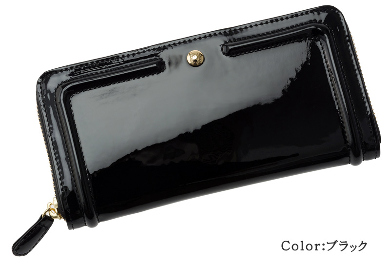 【ヘレナ】長財布(３方ラウンドファスナー束入)■ボンボン