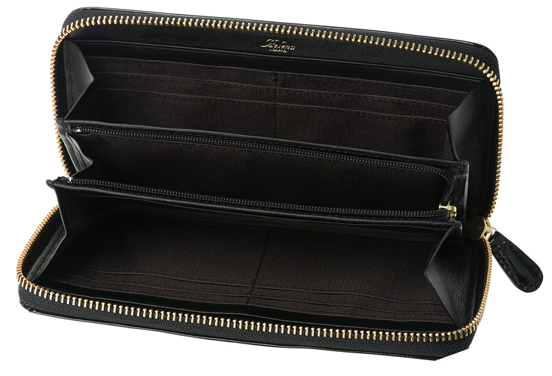 【ヘレナ】長財布(３方ラウンドファスナー束入)■ボンボン