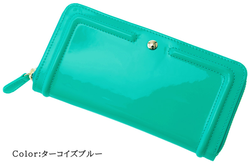 【ヘレナ】長財布(３方ラウンドファスナー束入)■ボンボン