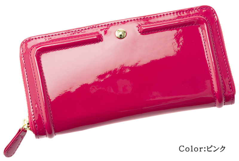 【ヘレナ】長財布(３方ラウンドファスナー束入)■ボンボン