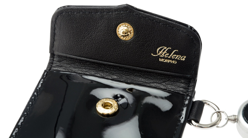 【ヘレナ】リールキー付きパス入れ■ボンボン