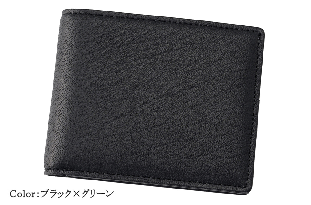 【キプリス】二つ折り財布(カード札入)■ファインディア