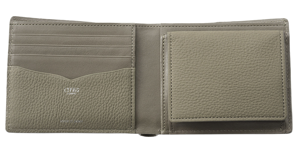 【キプリス】二つ折り財布(ＢＯＸ小銭入れ付き札入)■フォーミーキップ