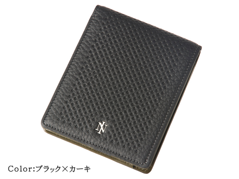 【ノイインテレッセ】二つ折り財布(小銭入れ付き札入)■アットリート