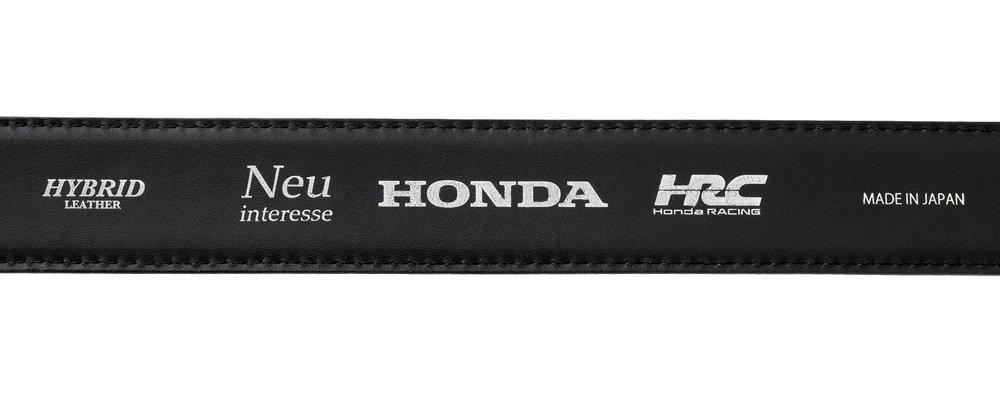 【ノイインテレッセ×HRC】ベルト(35mm幅)■ハイブリッドレザー