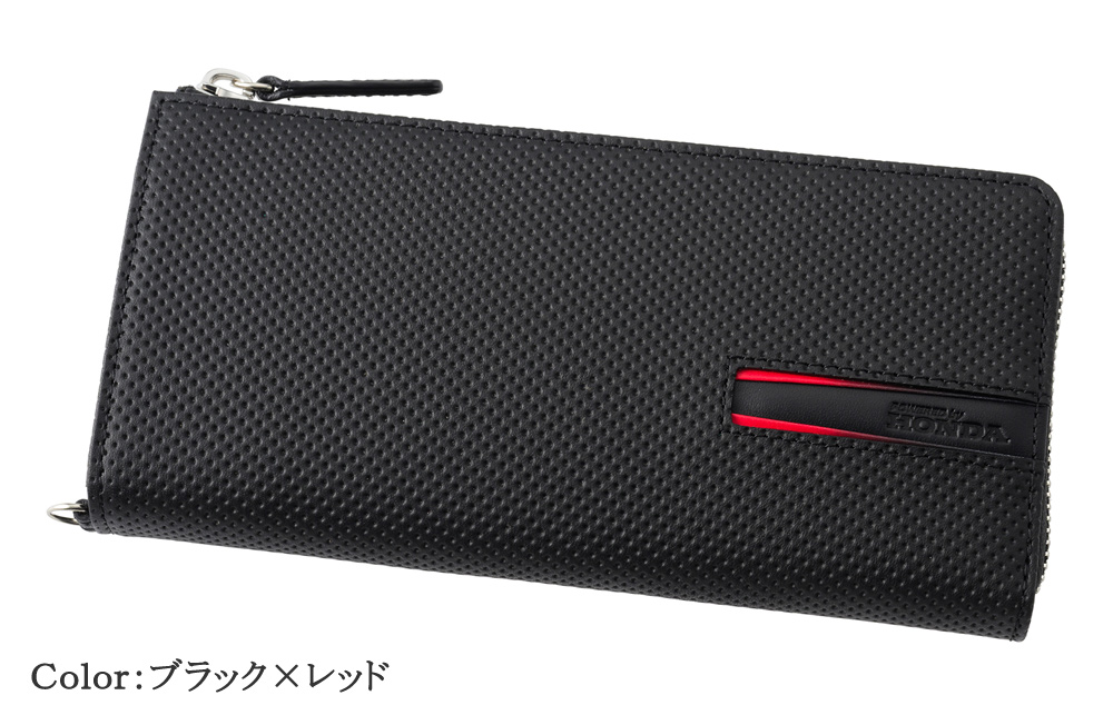 【ノイインテレッセ×HONDA×HRC】長財布(L字ファスナー)■グラディエント