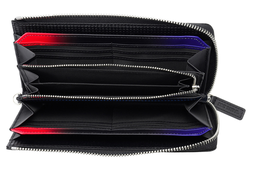 【ノイインテレッセ×HONDA×HRC】長財布(L字ファスナー)■グラディエント