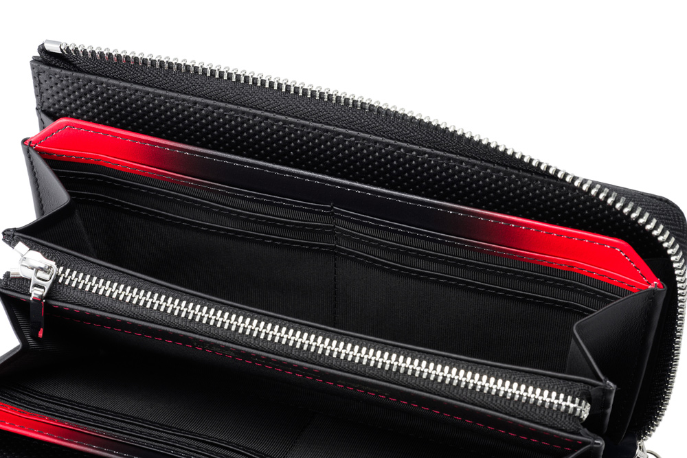 【ノイインテレッセ×HONDA×HRC】長財布(L字ファスナー)■グラディエント