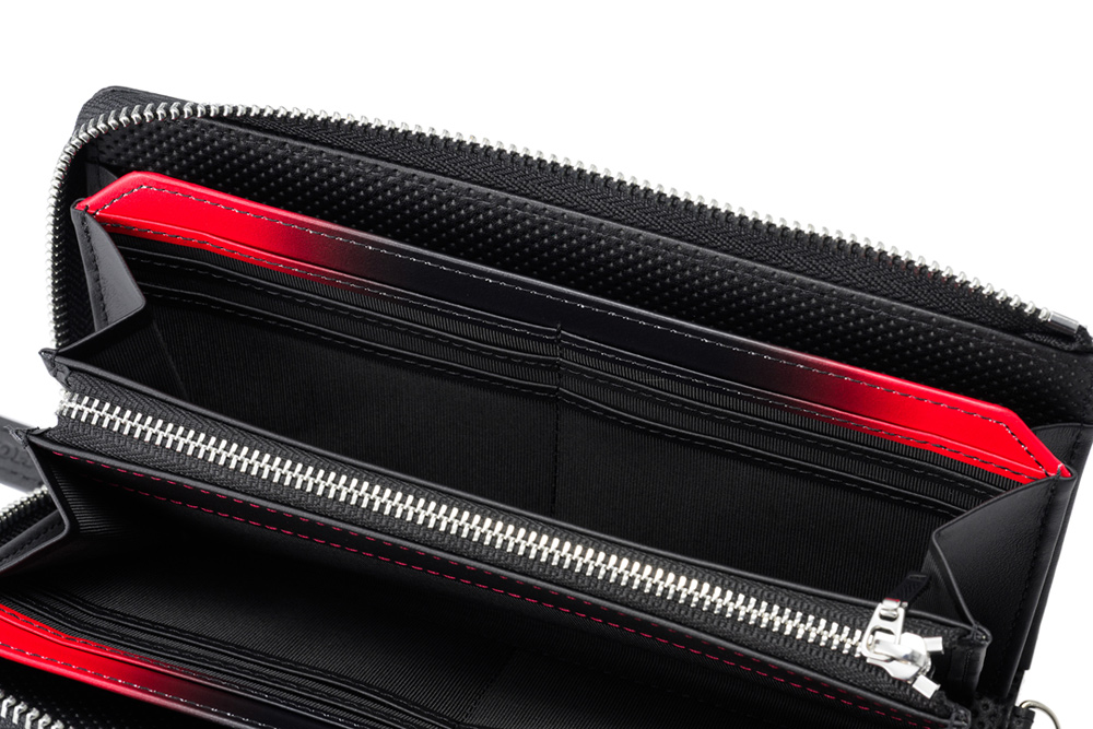 【ノイインテレッセ×HONDA×HRC】長財布(L字ファスナー)■グラディエント