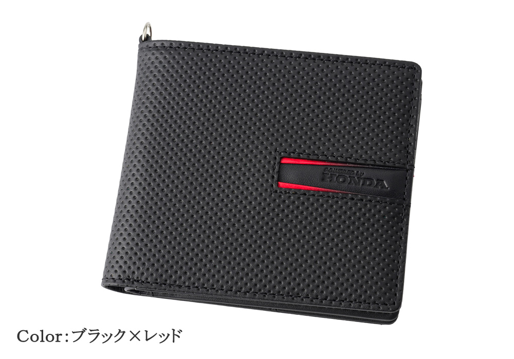 【ノイインテレッセ×HONDA×HRC】二つ折り財布(外BOX小銭入れ付き札入)■グラディエント
