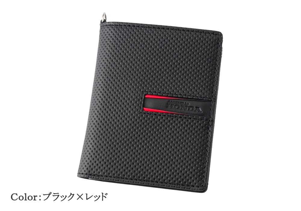 【ノイインテレッセ×HONDA×HRC】コンパクト札入(ＢＯＸ小銭入れ付き札入)■グラディエント