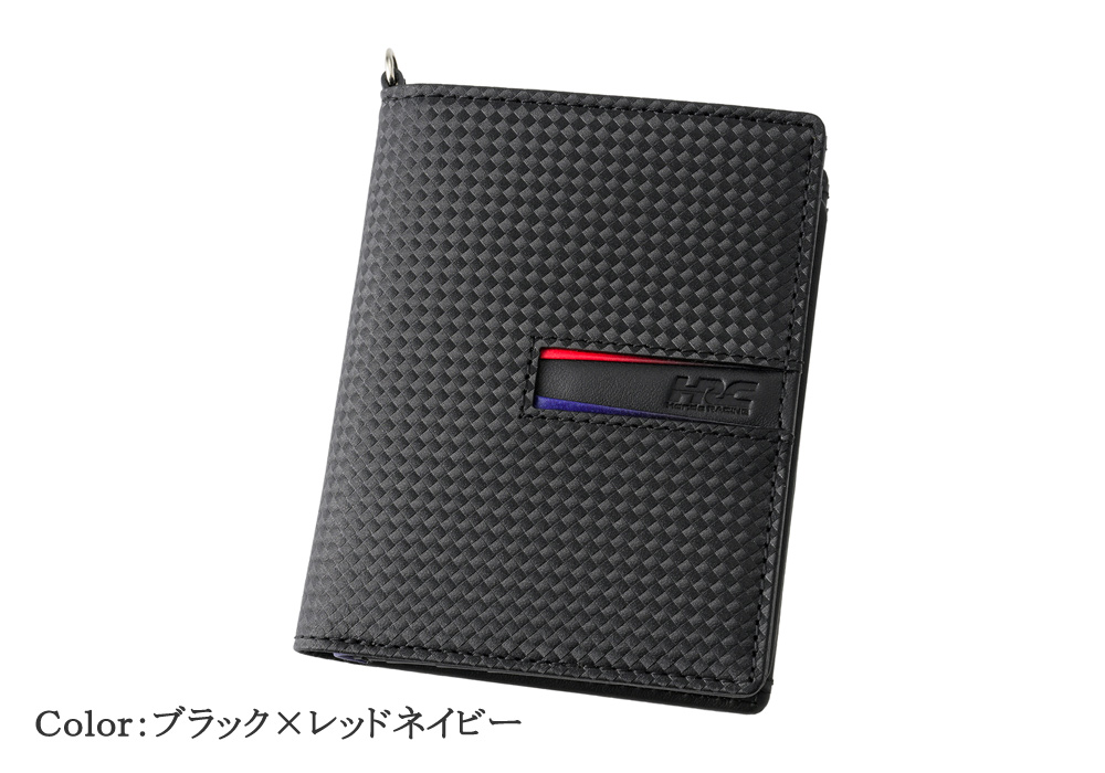【ノイインテレッセ×HONDA×HRC】コンパクト札入(ＢＯＸ小銭入れ付き札入)■グラディエント