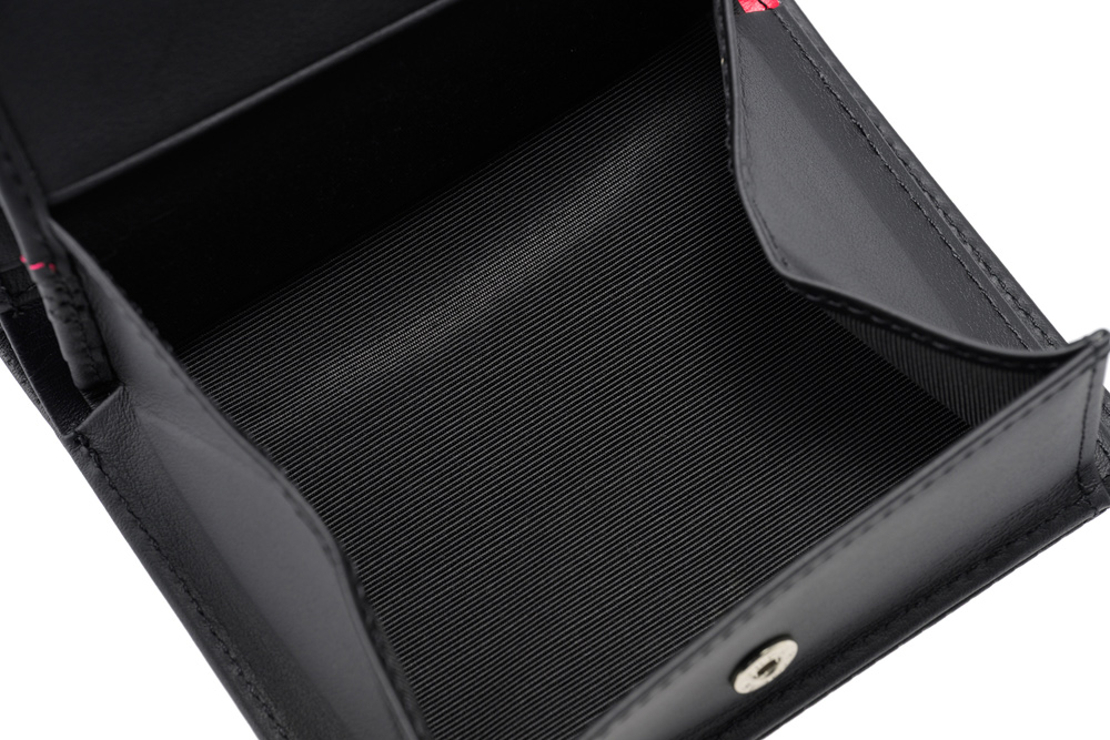 【ノイインテレッセ×HONDA×HRC】コンパクト札入(ＢＯＸ小銭入れ付き札入)■グラディエント