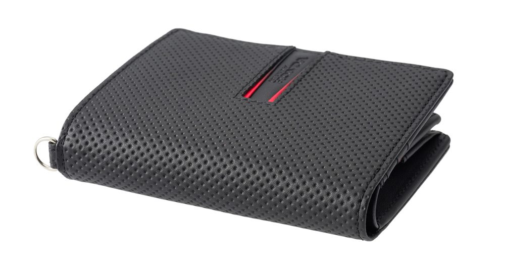 【ノイインテレッセ×HONDA×HRC】コンパクト札入(ＢＯＸ小銭入れ付き札入)■グラディエント