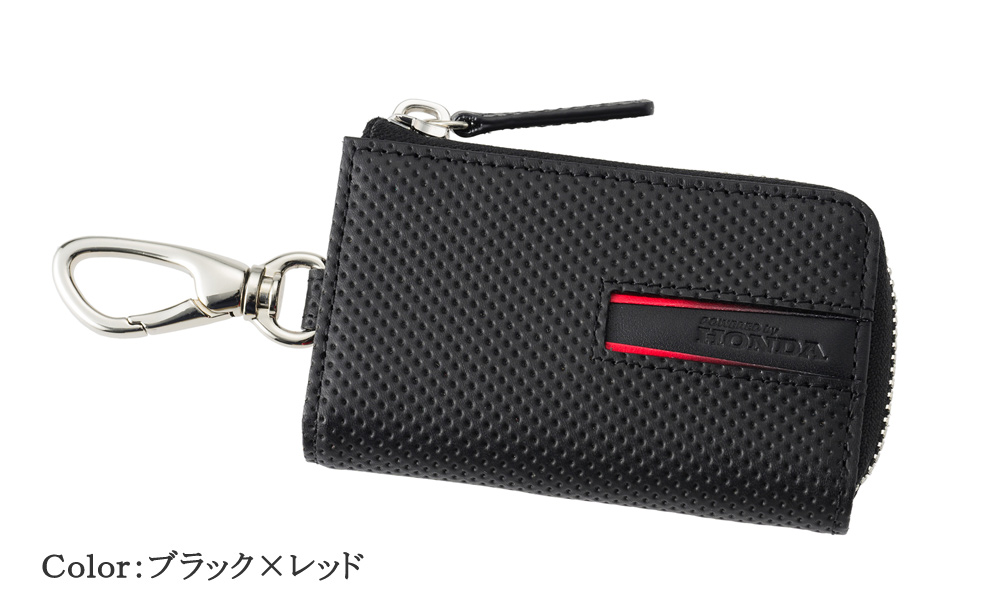 【ノイインテレッセ×HONDA×HRC】キーケース(L字ファスナー)■グラディエント