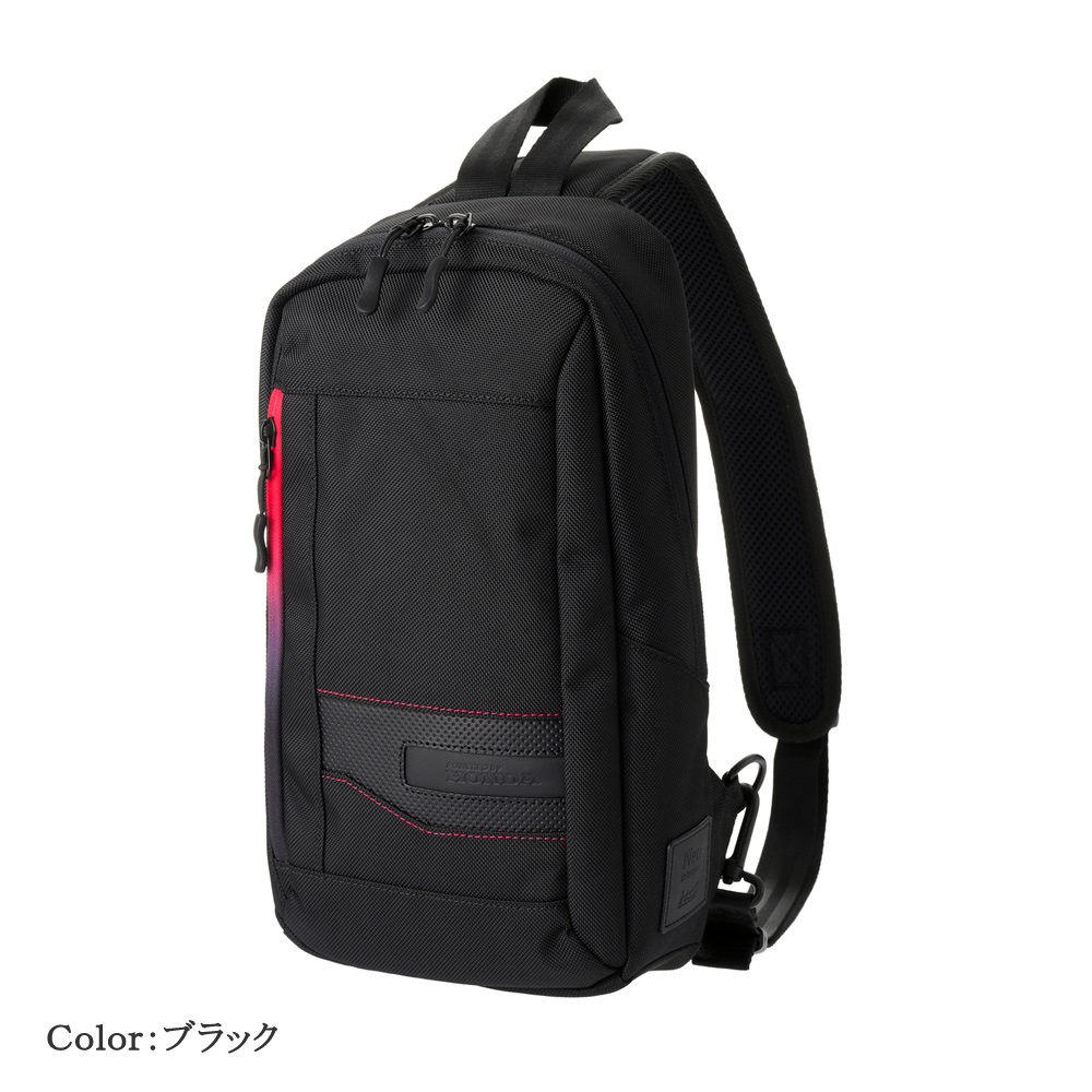 【ノイインテレッセ×HONDA×HRC】ボディバッグ■グラディエント