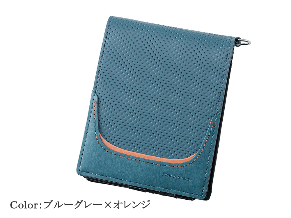 【ノイインテレッセ】二つ折り財布(ベロ・小銭入れ付き札入)■レンヴァーゲン