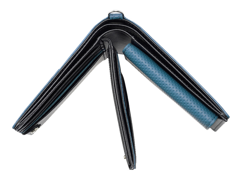 【ノイインテレッセ】二つ折り財布(ベロ・小銭入れ付き札入)■レンヴァーゲン