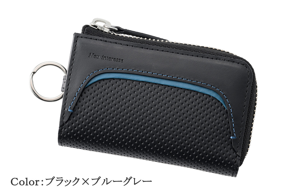 【ノイインテレッセ】小銭入れ付きキーケース(L字ファスナー)■レンヴァーゲン