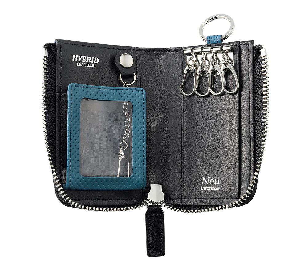 【ノイインテレッセ】小銭入れ付きキーケース(L字ファスナー)■レンヴァーゲン