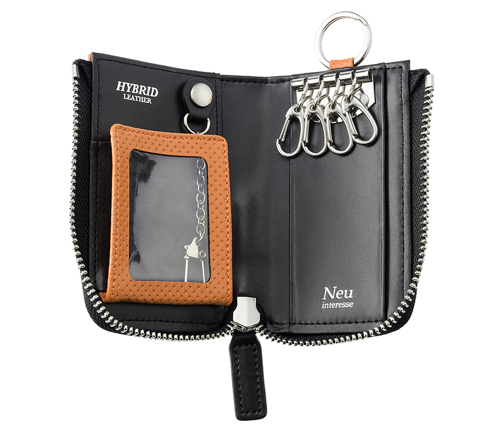 【ノイインテレッセ】小銭入れ付きキーケース(L字ファスナー)■レンヴァーゲン