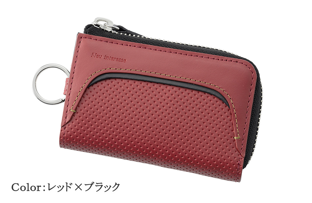【ノイインテレッセ】小銭入れ付きキーケース(L字ファスナー)■レンヴァーゲン