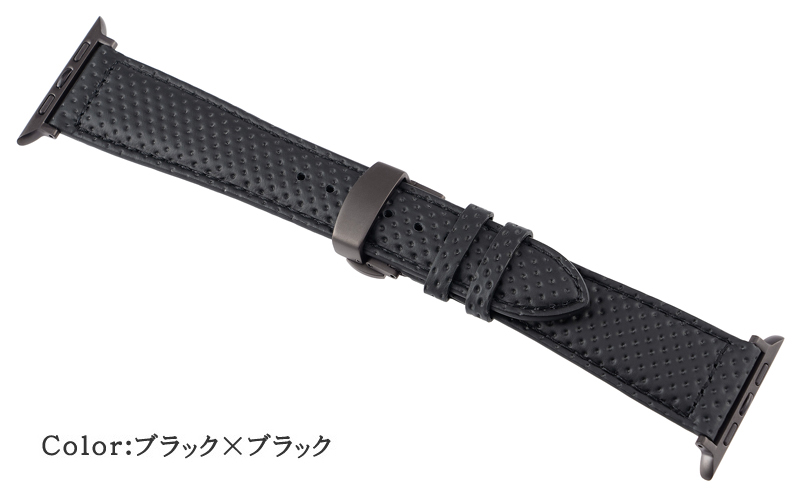 Apple Watch チェーンバンド シルバー レザーホワイト 42mm